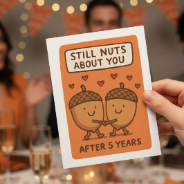Tarjeta Aún Loco Por Ti Después de 5 Años
