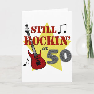 Tarjeta Aún Rockeando a los 50