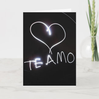 Tarjeta Aunque de Te amo…