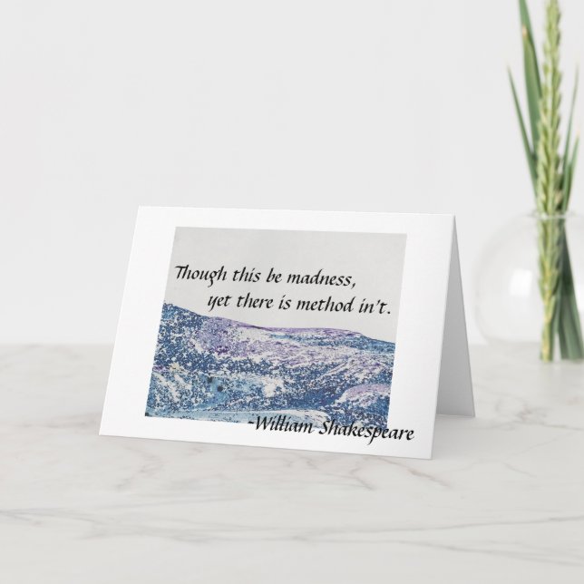 Tarjeta Aunque esto sea una locura (Anverso)