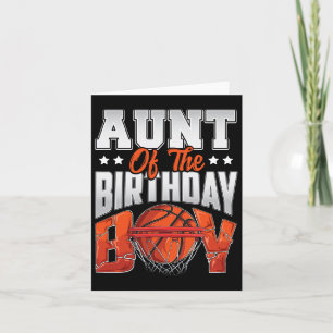 Tarjeta Aunt Bysketbyll Birthday Boy Family Byller B-day P