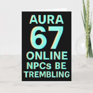 Tarjeta Aura 67 Npcs en línea estarán temblando Glitch Gam