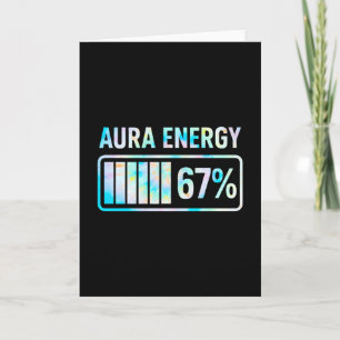 Tarjeta Aura Energy 67 67 Seis Siete Meme 