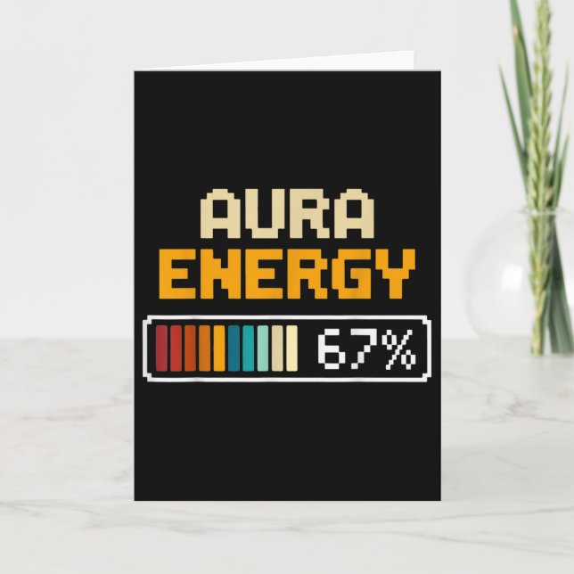 Tarjeta Aura Energy 67 Number 67th Sports Player Ice Cream (Anverso)