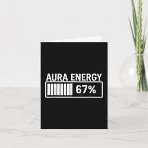 Tarjeta Aura Energy En 67 Divertido Seis Memes Gen Alpha S