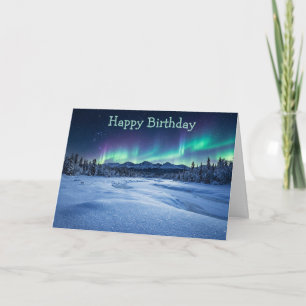 Tarjeta Aurora Boreal