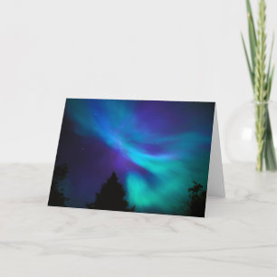 Tarjeta Aurora boreal   Canadá Ontario Sudbury