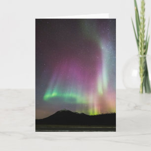Tarjeta Aurora boreal   Cordillera de Brooks, Alaska