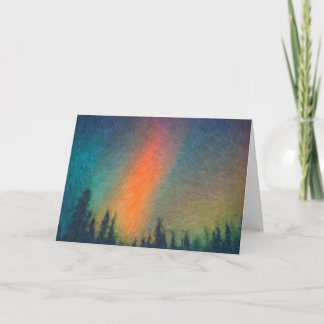 Tarjeta Aurora Borealis Van Gogh