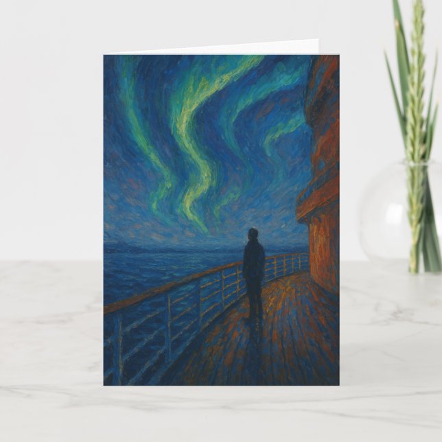 Tarjeta Aurora Crucero Navidad (Anverso)