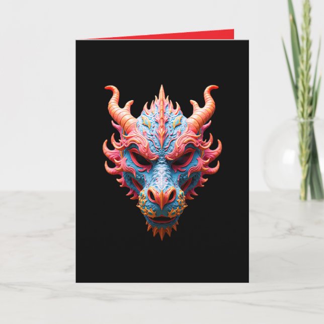 Tarjeta Aurora Dragon Mask (Anverso)