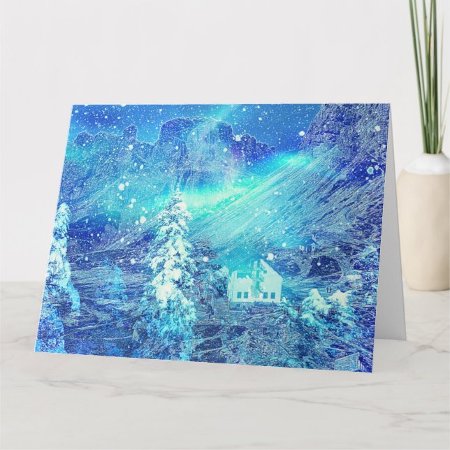 Tarjeta Aurora En Valles  (Anverso)