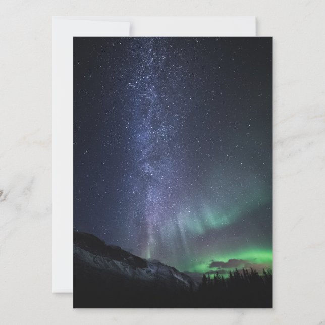 Tarjeta Aurora Vía Láctea (Anverso)