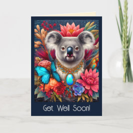 Tarjeta Aussie Koala: Métete bien pronto con la tarjeta: A