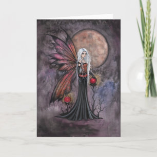 Tarjeta Austere Austere Autumn Fairy Greeting Card