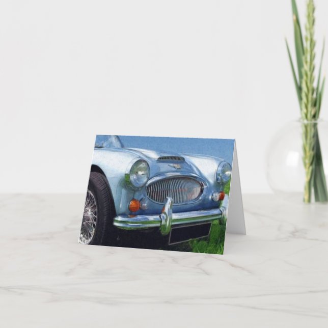 Tarjeta Austin Healey 3000 (Anverso)