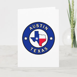 Tarjeta Austin Texas