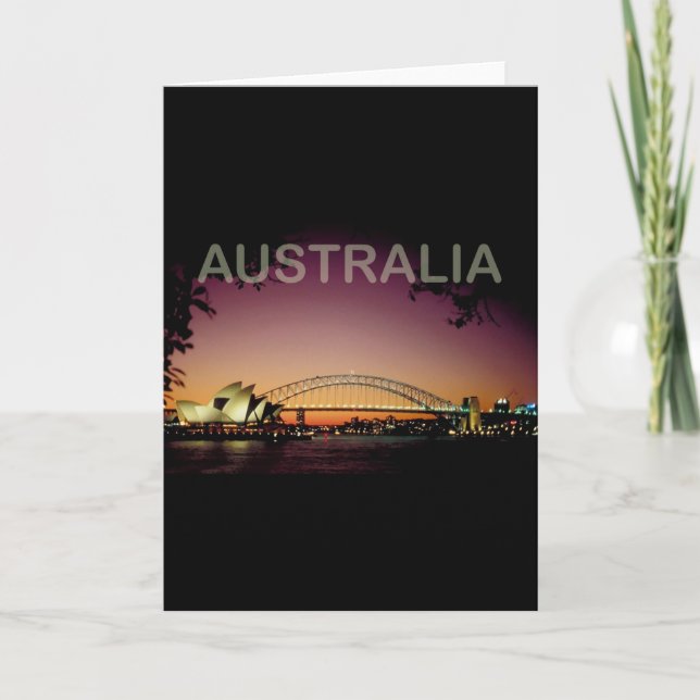 Tarjeta Australia (Anverso)