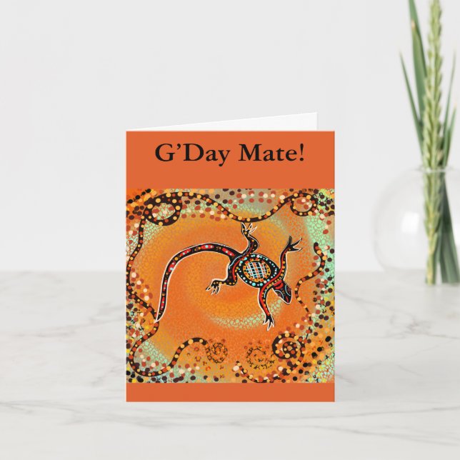 TARJETA AUSTRALIA ARTE                  (Anverso)