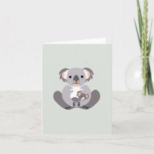 Tarjeta Australia- Curiosamente KOALA - Vida silvestre - V