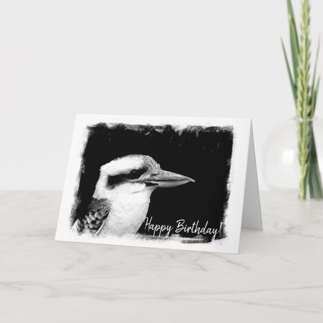 Tarjeta australiana de cumpleaños para saludar a K (Anverso)