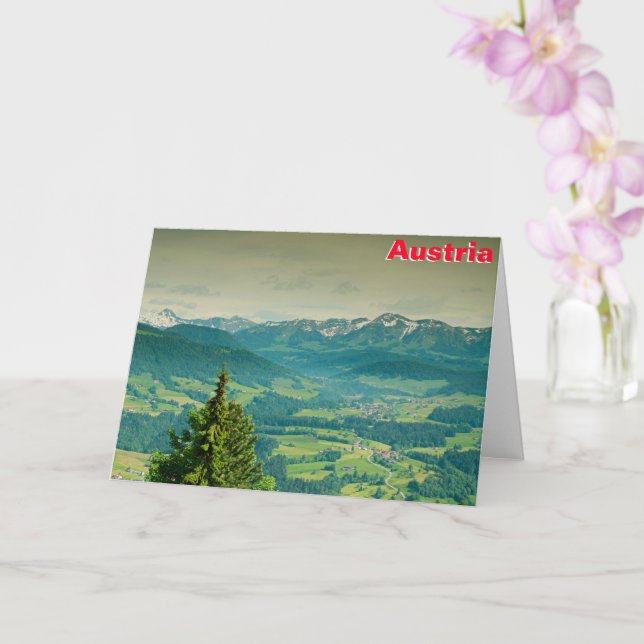 Tarjeta Austria (Orquídea)