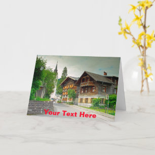 Tarjeta Austria personalizable