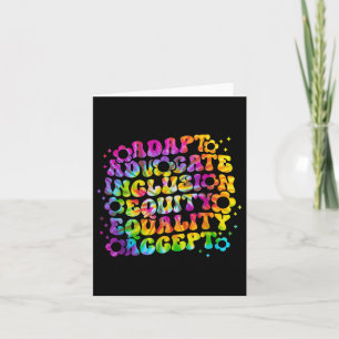 Tarjeta Autism Awareness Inclusion S Teacher Insational _3