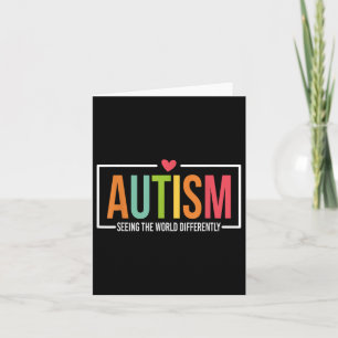 Tarjeta Autismo Sensibilización De Las Camisas De Mujeres