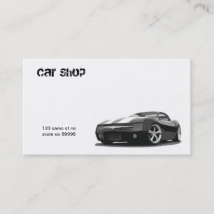 Tarjeta auto básica