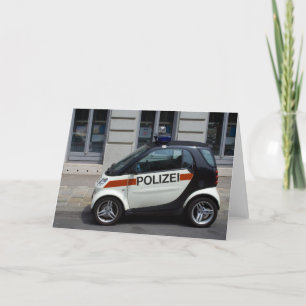 Tarjeta auto policial inteligente