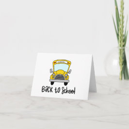 Tarjeta Autobús escolar