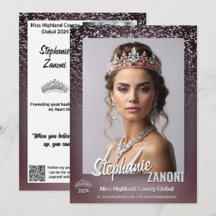 Tarjeta Autográfica del Concurso de Parkle de Medi