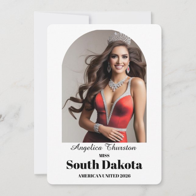 Tarjeta Autográfica Elegante Esencial (Anverso)