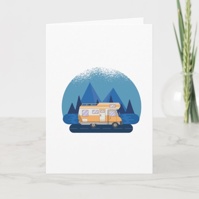 Tarjeta Autopista Vintage RV (Anverso)