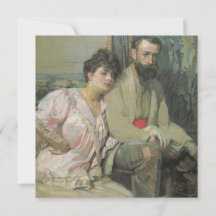 Autoretrato con esposa (por Frantisek Kupka)