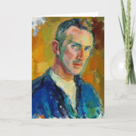 Tarjeta Autoretrato (de Magnus Enckell)