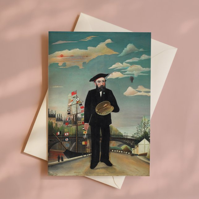 Tarjeta Autoretrato | Henri Rousseau (Subido por el creador)