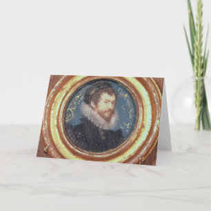 Tarjeta Autorretrato a la edad de 30