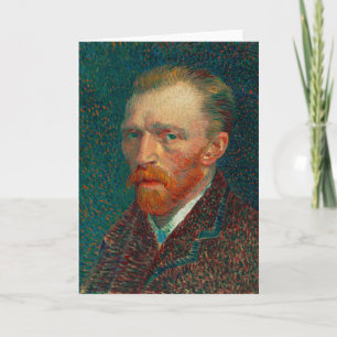 Tarjeta Autorretrato   Vincent van Gogh