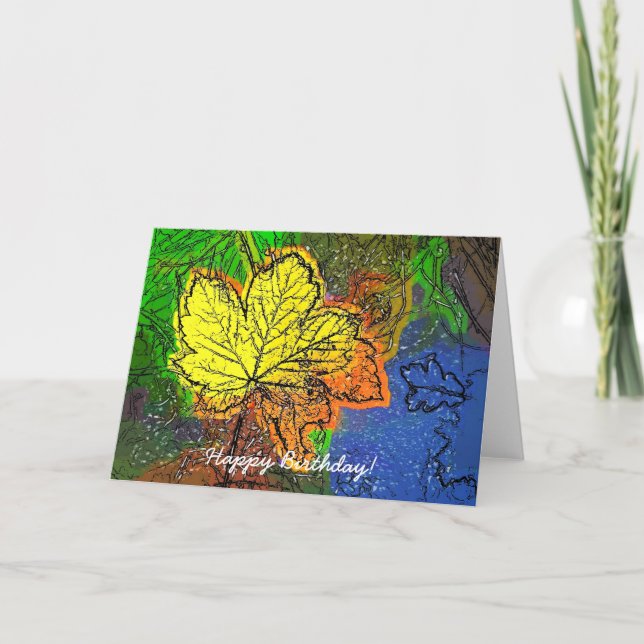 TARJETA AUTUMN (Anverso)