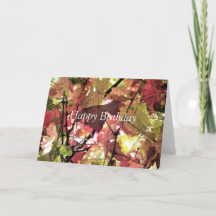 TARJETA AUTUMN
