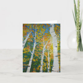 Tarjeta Autumn Aspen