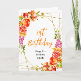 Tarjeta Autumn Fall Harvest Baby Shower