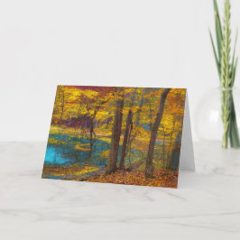 Tarjeta Autumn Oasis