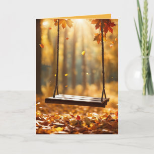 Tarjeta Autumn Swing