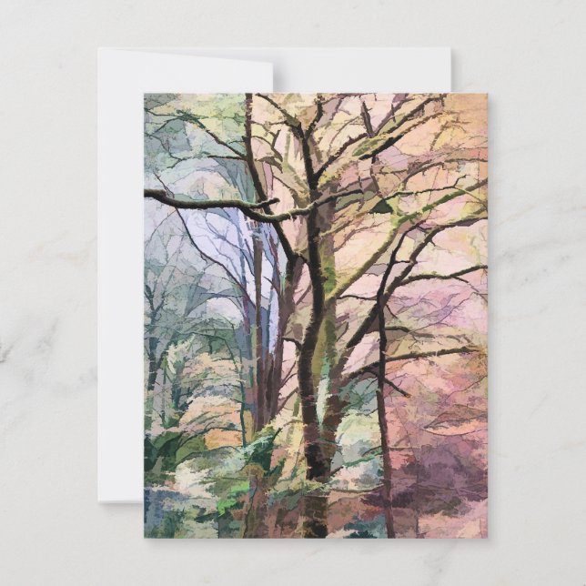 TARJETA AUTUMN TREES (Anverso)