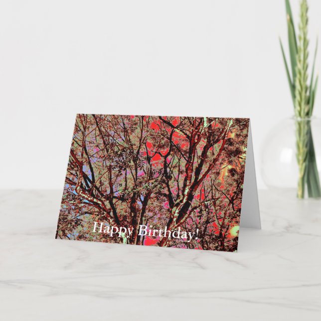 TARJETA AUTUMN TREES (Anverso)