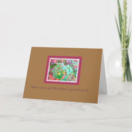 Tarjeta Autumn Vine Tangle & Berries "Gallery Walk"