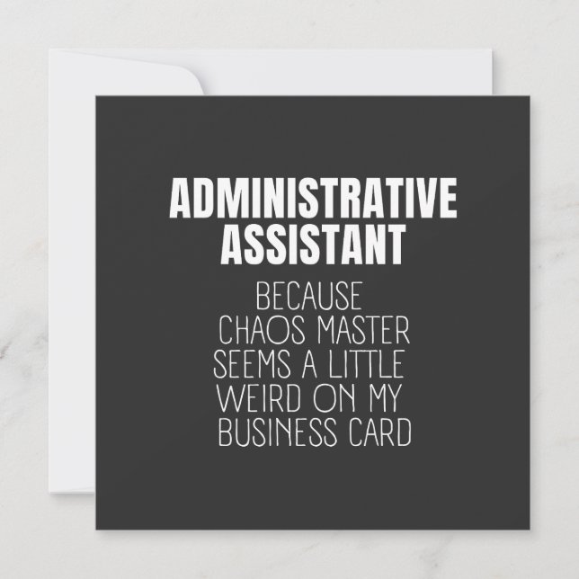 Tarjeta Auxiliar Administrativo (Anverso)
